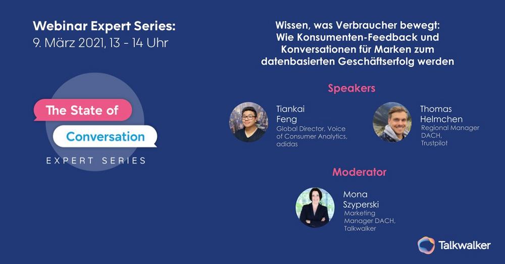 Wissen, was Verbraucher wirklich bewegt: State of Conversation 2021. (Webinar | Online)