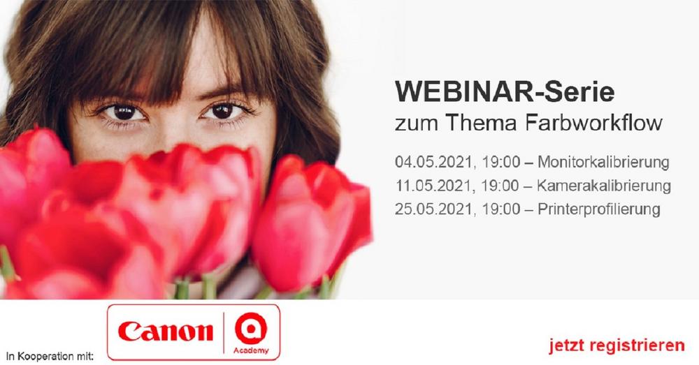 Webinar-Serie in Kooperation mit der Canon Academy: Druckerprofilierung (Webinar | Online)