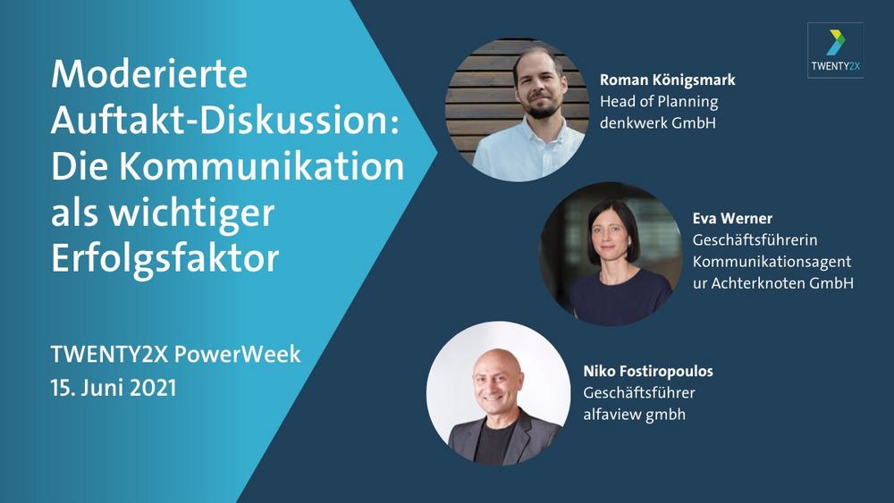 Auftaktdiskussion PowerWeek Kommunikation (Sonstige Veranstaltung | Online)