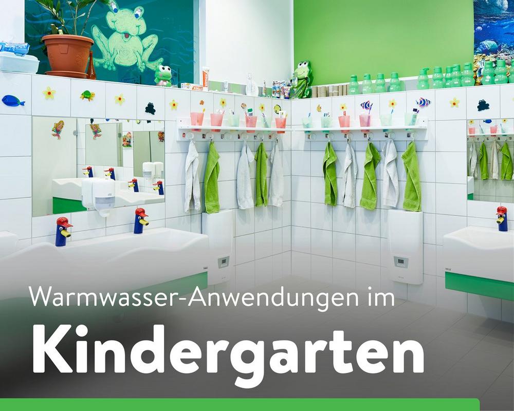 Dezentrale Warmwasserversorgung im Kindergarten (Seminar | Online)