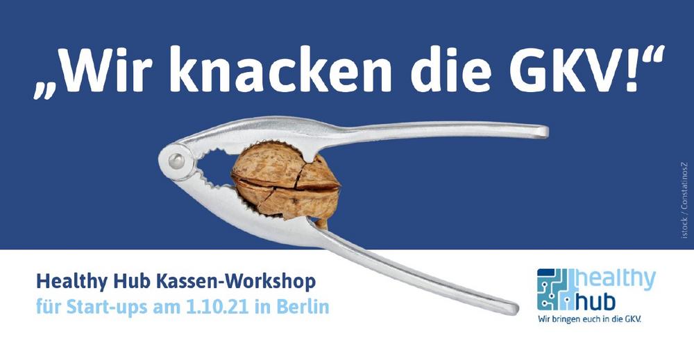 Gamechanger zugunsten digitaler Gesundheit gesucht: Krankenkassenworkshop für Start-ups in Berlin (Workshop | Berlin)