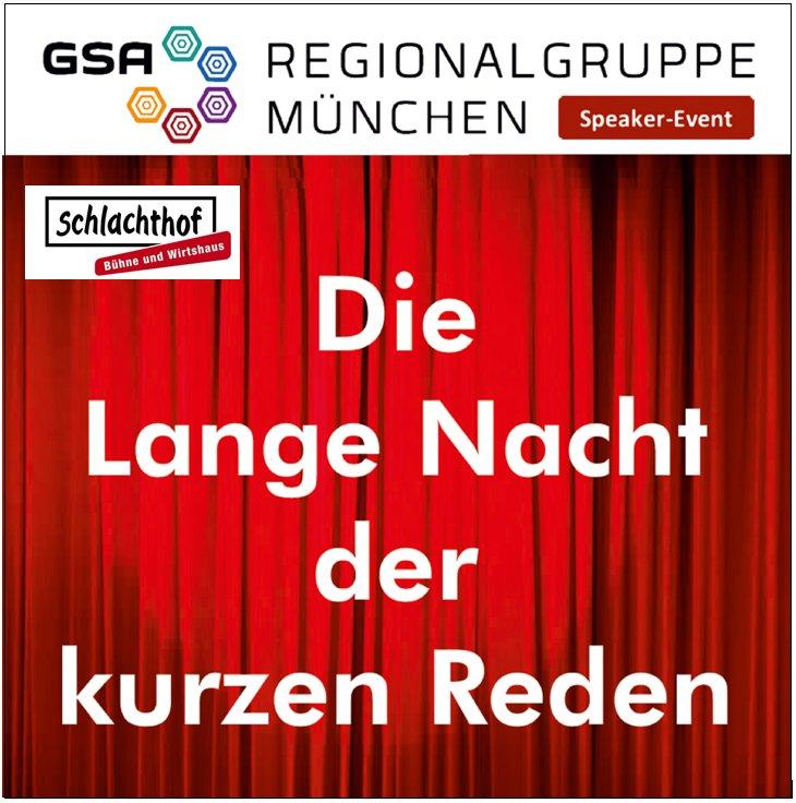 Die Lange Nacht der kurzen Reden – 11 Redner je 11 Minuten – im Schlachthof, München (Vortrag | München)