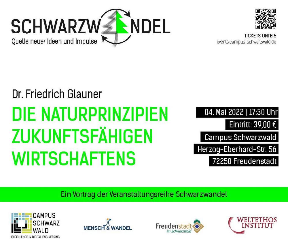 Schwarzwandel – Die Naturprinzipien zukunftsfähigen Wirtschaftens (Vortrag | Freudenstadt)