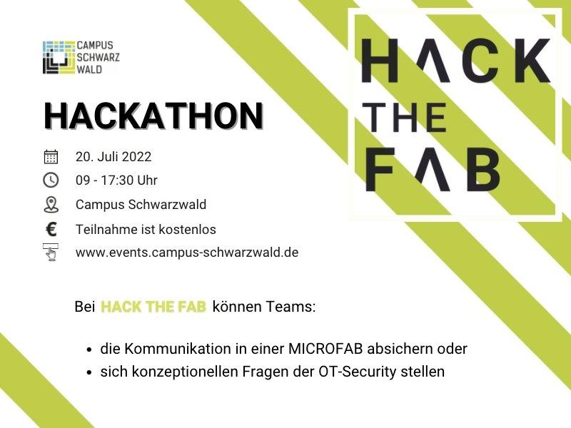 Hackathon – Hack the Fab (Workshop | Freudenstadt)