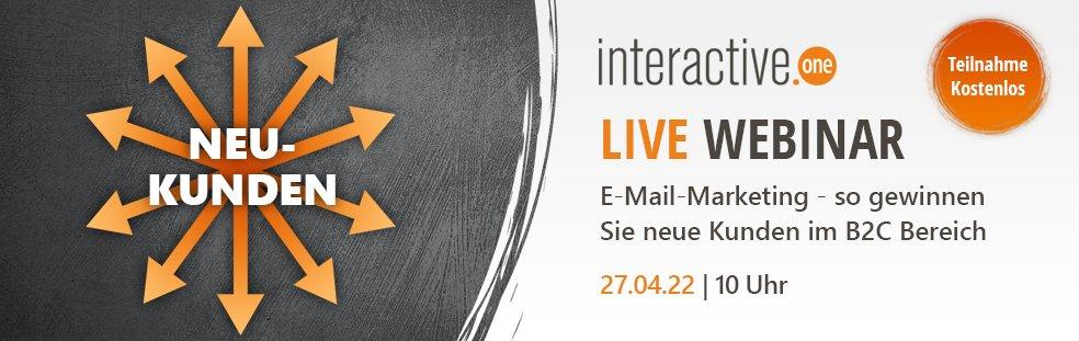 E-Mail-Marketing: so gewinnen Sie neue Kunden im B2C Bereich (Webinar | Online)