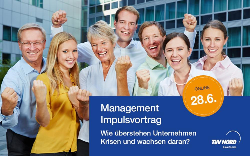 Management Impuls – wie Sie als Unternehmen gestärkt aus der Krise hervorgehen (Workshop | Online)