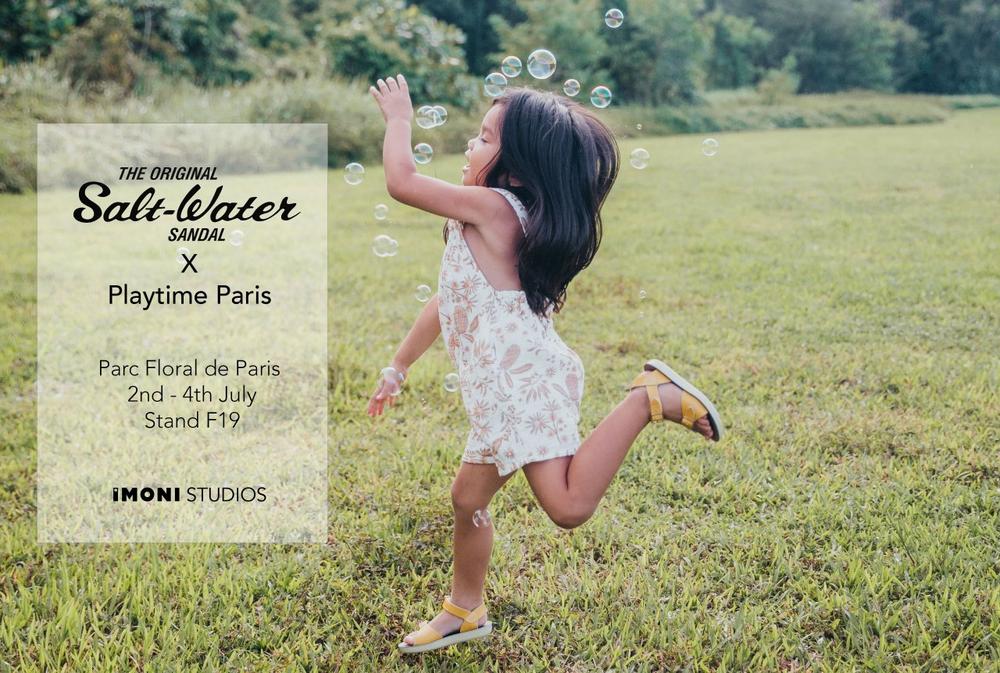 Salt-Water Sandal will be present at Playtime event in the Parc Floral de Paris (Ausstellung | Paris)