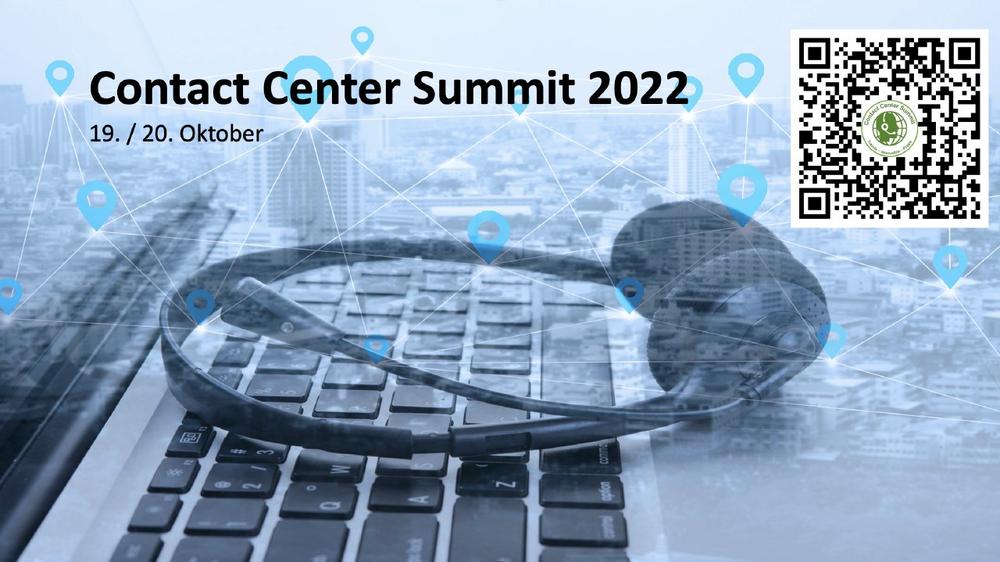 CONTACT CENTER SUMMIT 2022 (Konferenz | Online)