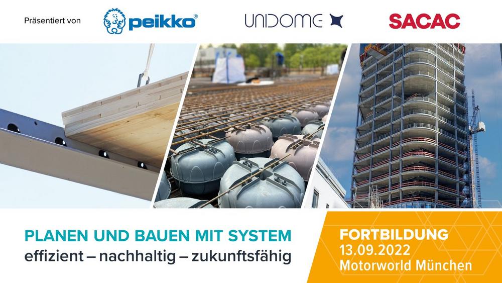 Fortbildung | PLANEN UND BAUEN MIT SYSTEM | Effizient – nachhaltig – zukunftsfähig (Seminar | München)