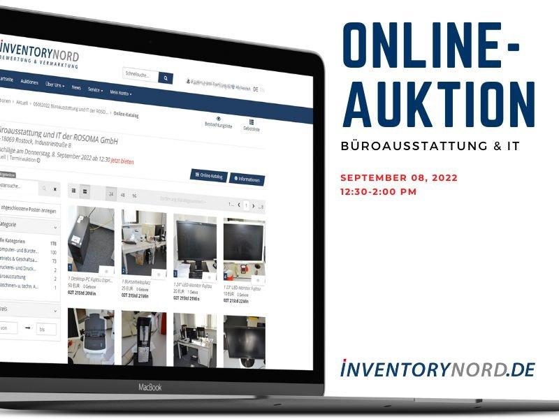 Insolvenzversteigerung der ROSOMA GmbH (Sonstiges | Online)