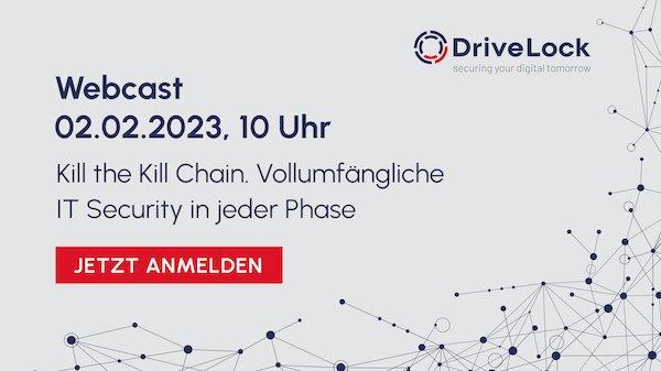 Kill the Kill Chain. Vollumfängliche IT Security in jeder Phase. (Webinar | Online)