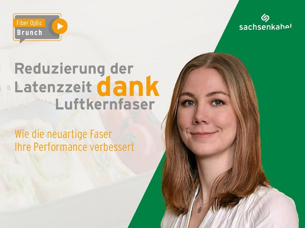 Fiber Optic Brunch: Reduzierung der Latenzzeit dank Luftkernfaser (Webinar | Online)