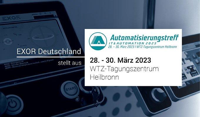EXOR stellt aus – Automatisierungstreff 2023 | Deutschland (Workshop | Heilbronn)