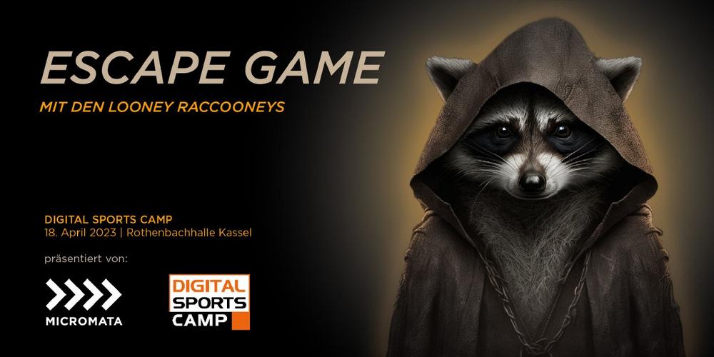 Digital Escape Game: Looney Raccooneys beim Digital Sports Camp (Workshop | Kassel)