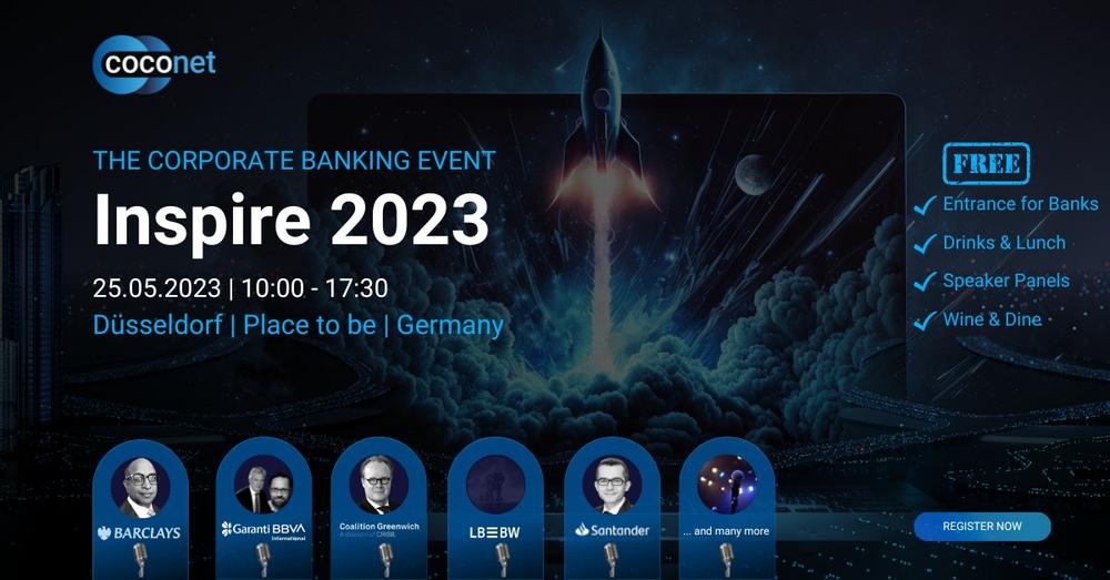INSPIRE 2023 I The Corporate Banking Event (Networking | Düsseldorf)