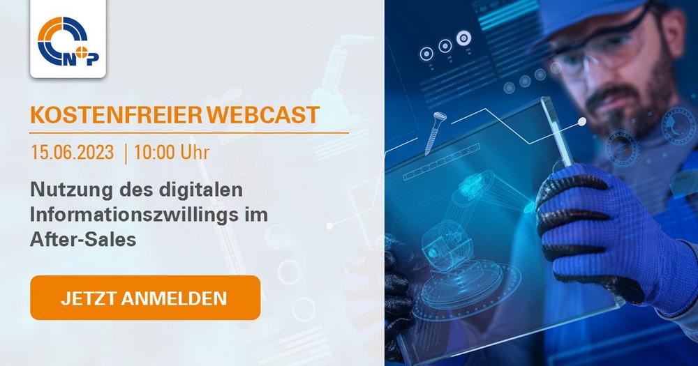 Nutzung des digitalen Informationszwillings im After-Sales (Webinar | Online)