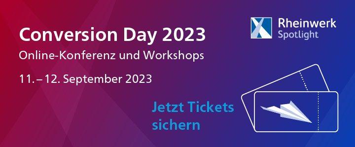 Conversion Day 2023 (Konferenz | Online)