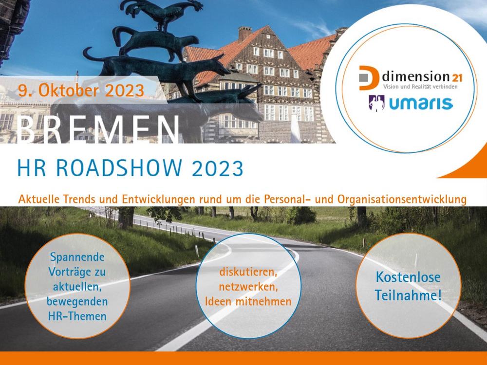 HR Roadshow Bremen| Impulsvorträge für HR-Profis (Vortrag | Bremen)