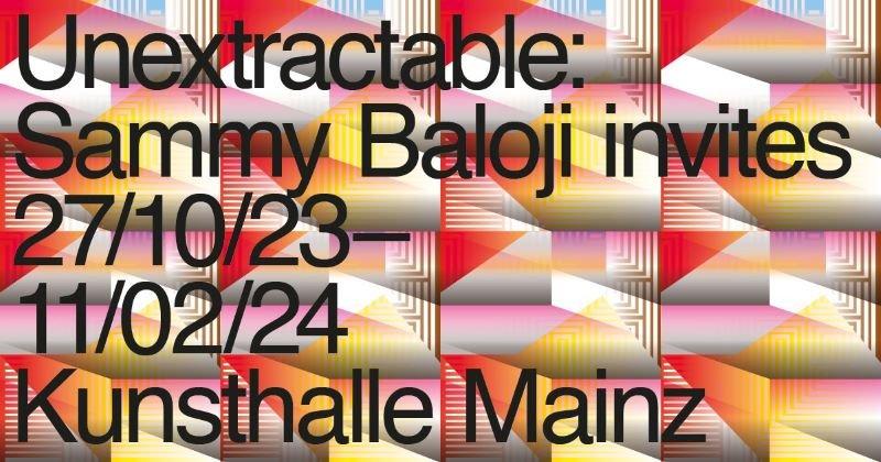 Öffentlicher Rundgang durch die Ausstellung Unextractable: Sammy Baloji invites (Ausstellung | Mainz)