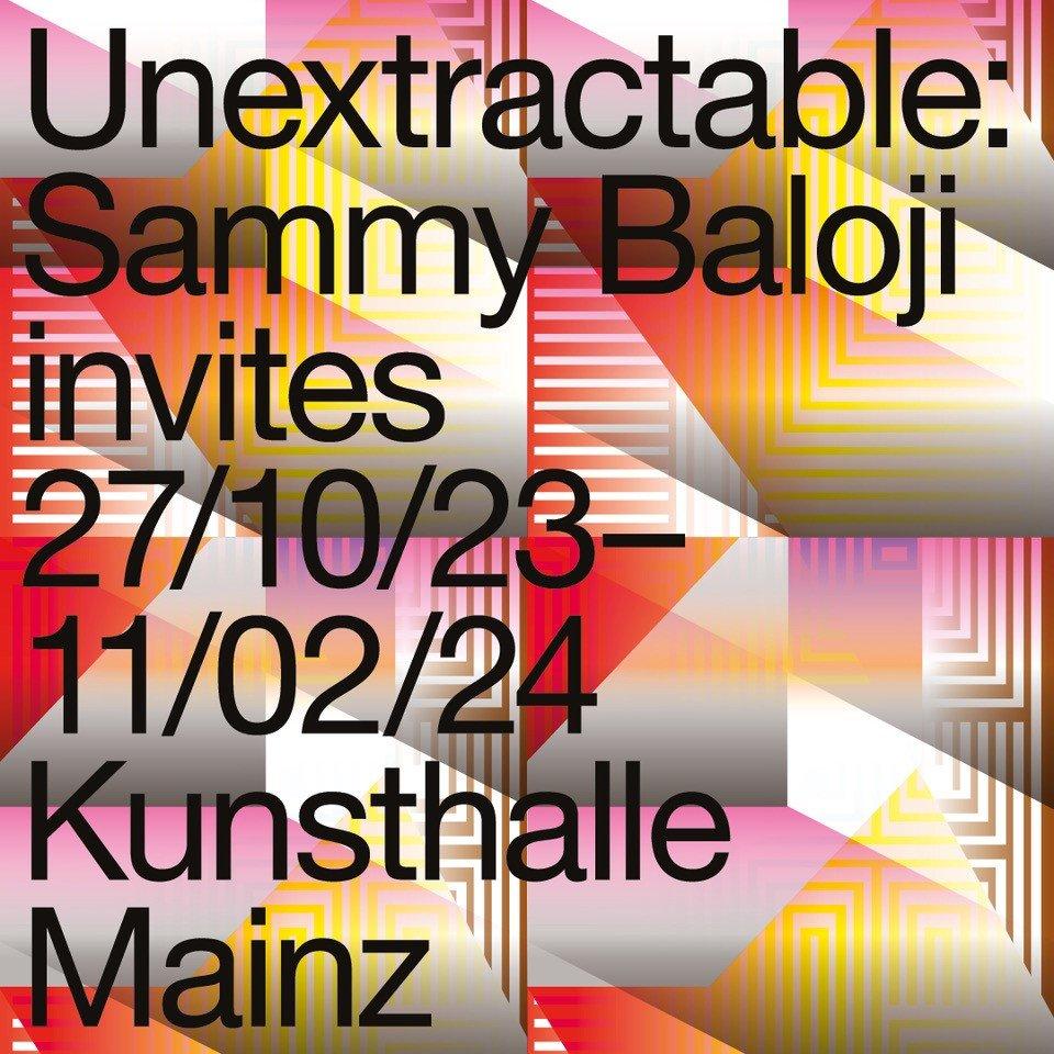 Eröffnung / Opening: Unextractable: Sammy Baloji invites (Ausstellung | Mainz)