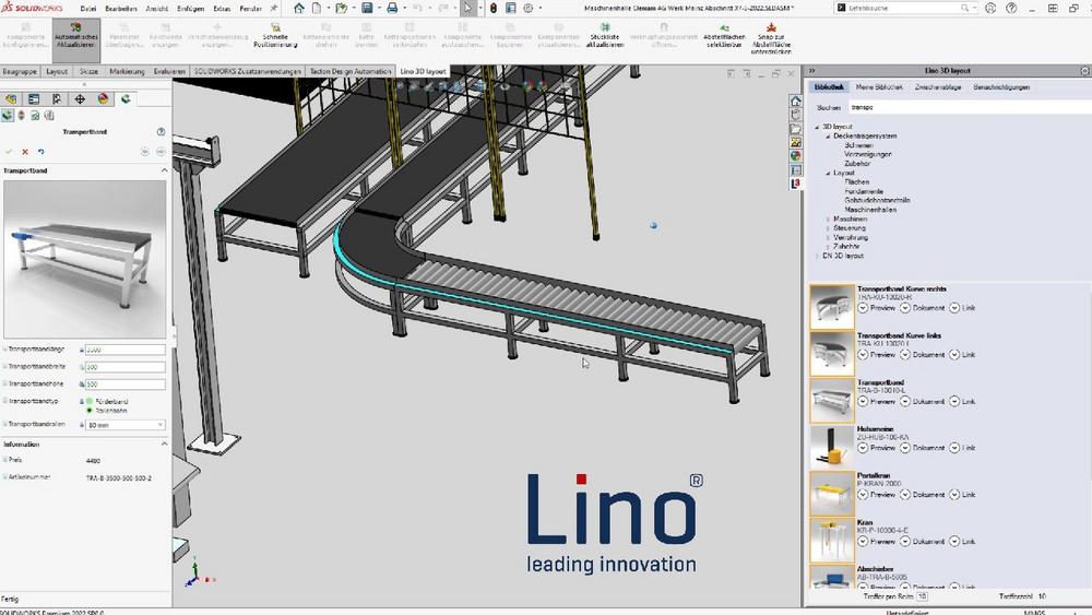 Schnelle und exakte 3D-Aufstellplanung in Solidworks® (Webinar | Online)