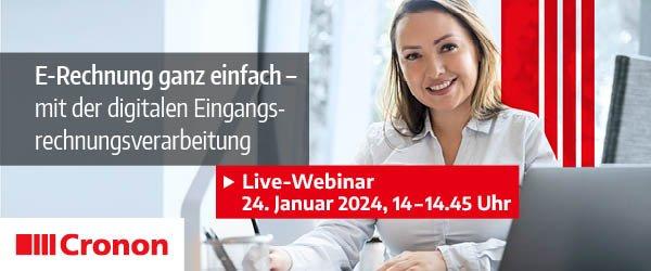 Digitale Eingangsrechnungen sicher, schnell, 100% automatisiert (Webinar | Online)