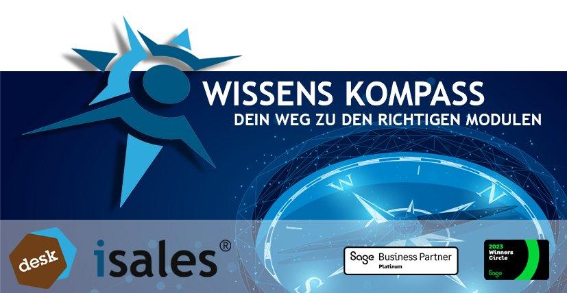 Sage 100 Module: „Wissens Kompass“ Die Webinare jeden Donnerstag im Februar (Webinar | Online)