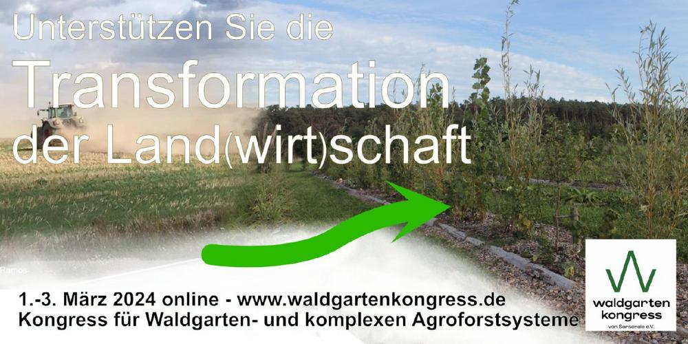 5. Stammtisch für Waldgarten- und komplexe Agroforstsysteme am Dienstag 13.2.2024 um 19:30 Uhr (Networking | Online)