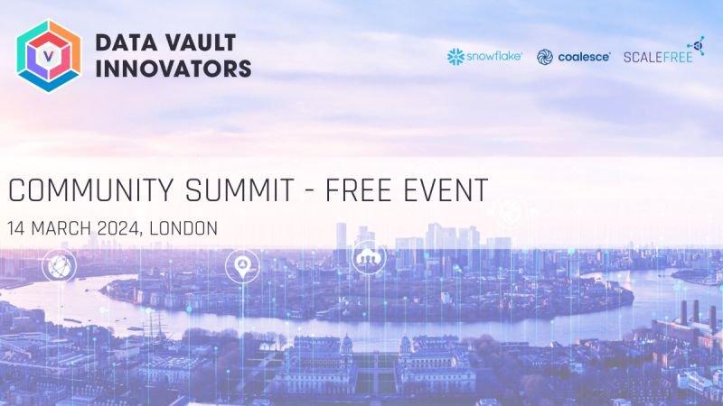 Data Vault Innovators Community Summit (Seminar | London)