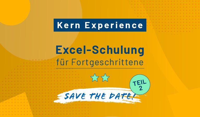 Excel-Schulung für Fortgeschrittene: Gipfelstürmer – Mit wenig hoch hinaus (Schulung | Online)