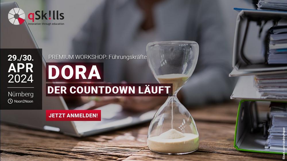 Workshop: SC175 DORA – Der Countdown läuft (Workshop | Nürnberg)