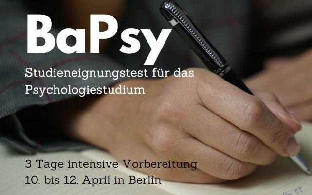 Start BaPsy Vorbereitungskurs (Seminar | Berlin)