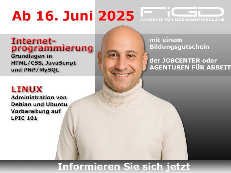Fit für Linux & Code: Mit Bildungsgutschein zum IT-Beruf (Schulung | Berlin)