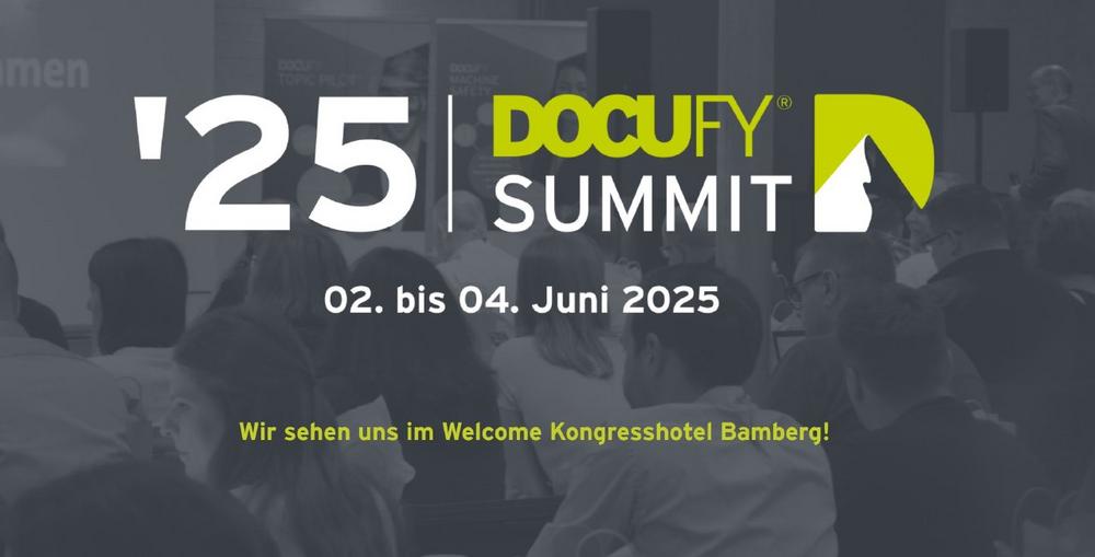 DOCUFY Summit 2025 in Bamberg vom 2. bis 4. Juni 2025 (Konferenz | Bamberg)