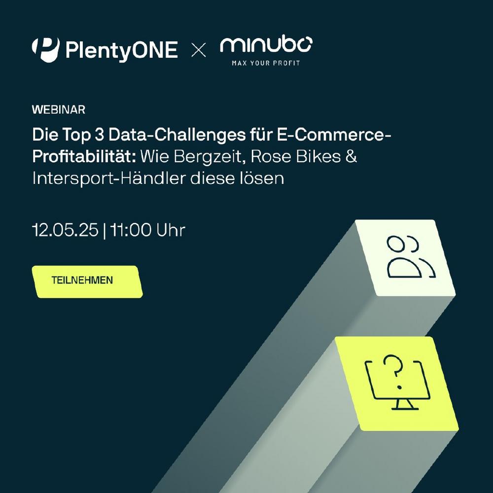 Thema Die Top 3 Data-Challenges für E-Commerce-Profitabilität: Wie Bergzeit, Rose Bikes & Intersport (Webinar | Online)