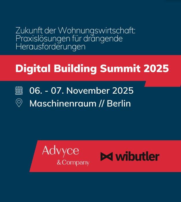 Digital Building Summit 2025 (Konferenz | Berlin)