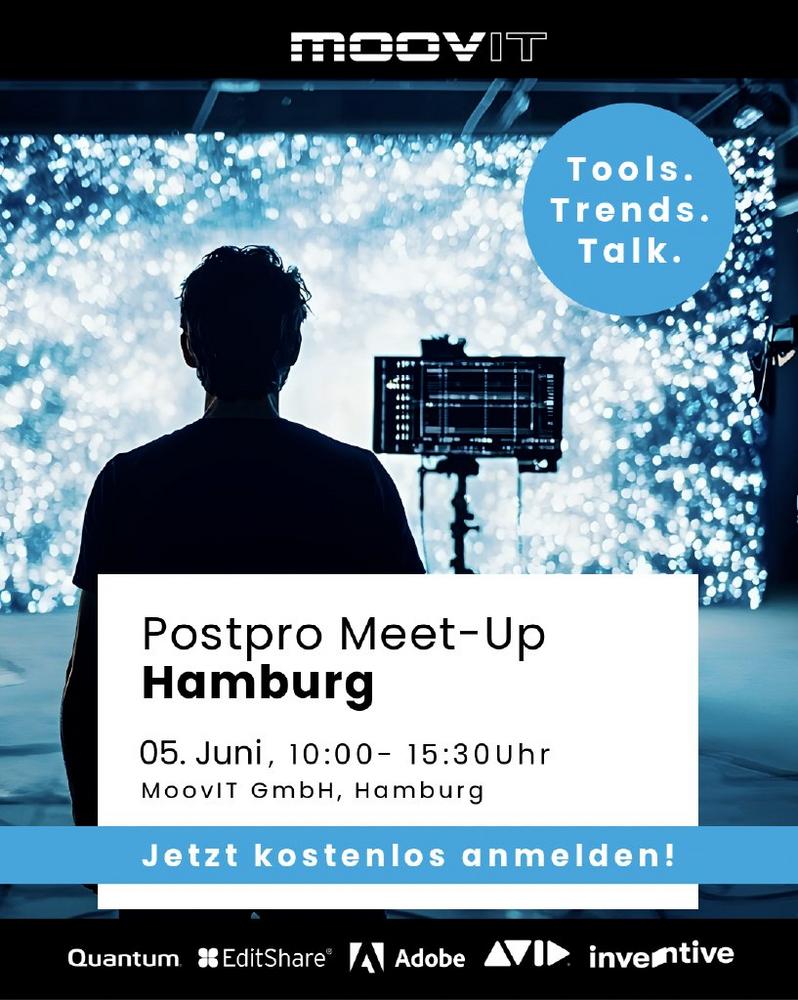 Postpro-MeetUp: Vereinte Kräfte für die Zukunft der Videoproduktion (Networking | Hamburg)