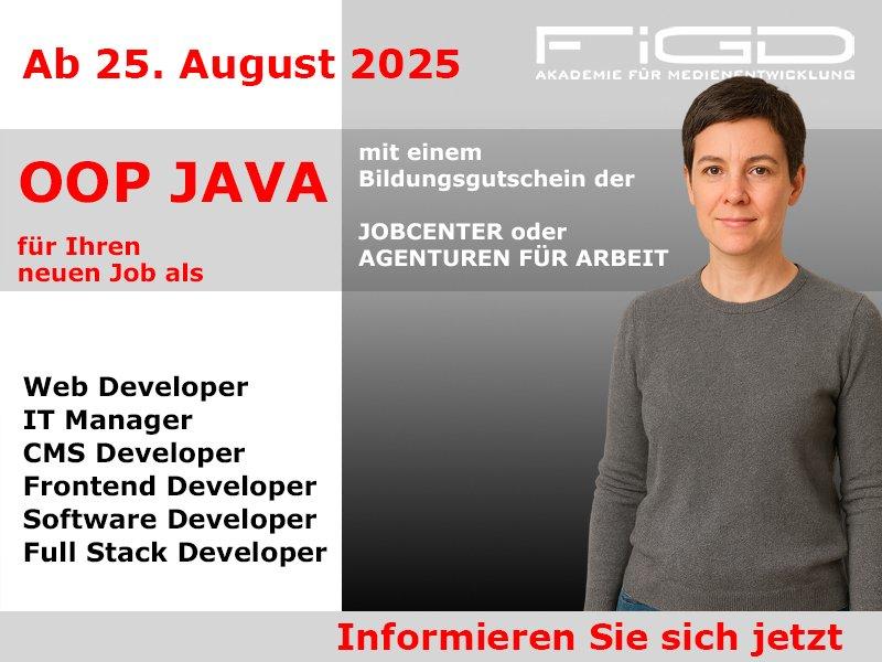 Jetzt OOP Java lernen – objektorientiert, praxisnah, zukunftsfest (Schulung | Berlin)