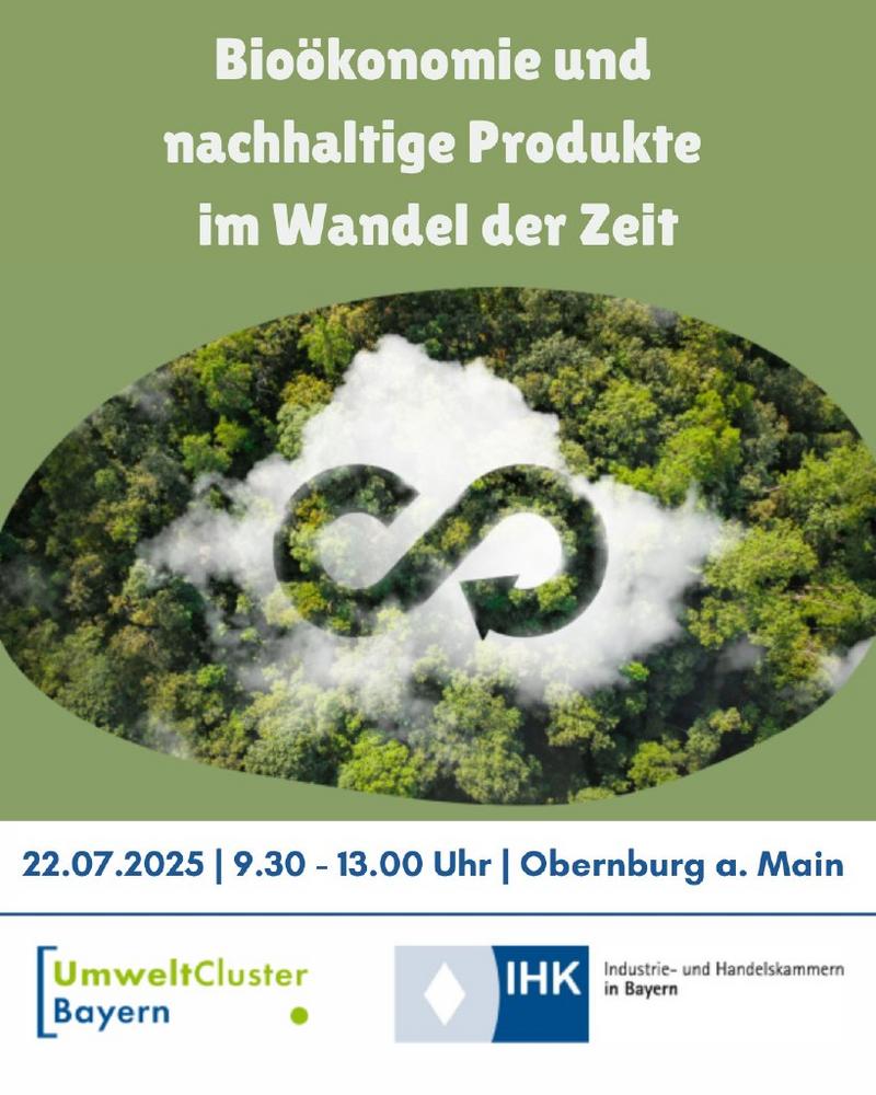 Bioökonomie und nachhaltige Produkte im Wandel der Zeit (Vortrag | Erlenbach am Main)
