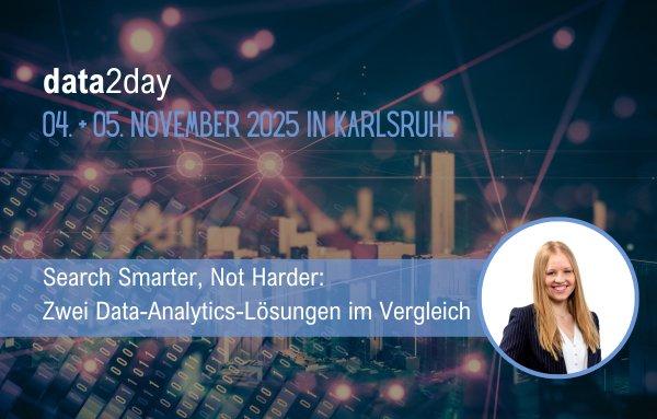 data2day am 04. + 05.11.2025 in Karlsruhe (Konferenz | Karlsruhe)