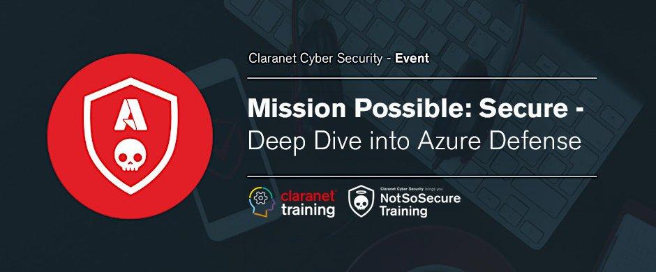 Mission Possible: Secure – Deep Dive into Azure Defense (Seminar | Zürich)