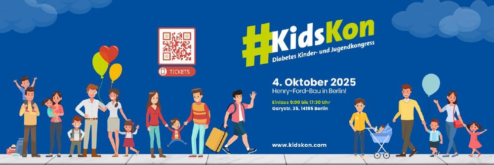 #KidsKon – Diabetes Kinder- und Jugendkongress 2025 (Kongress | Berlin)