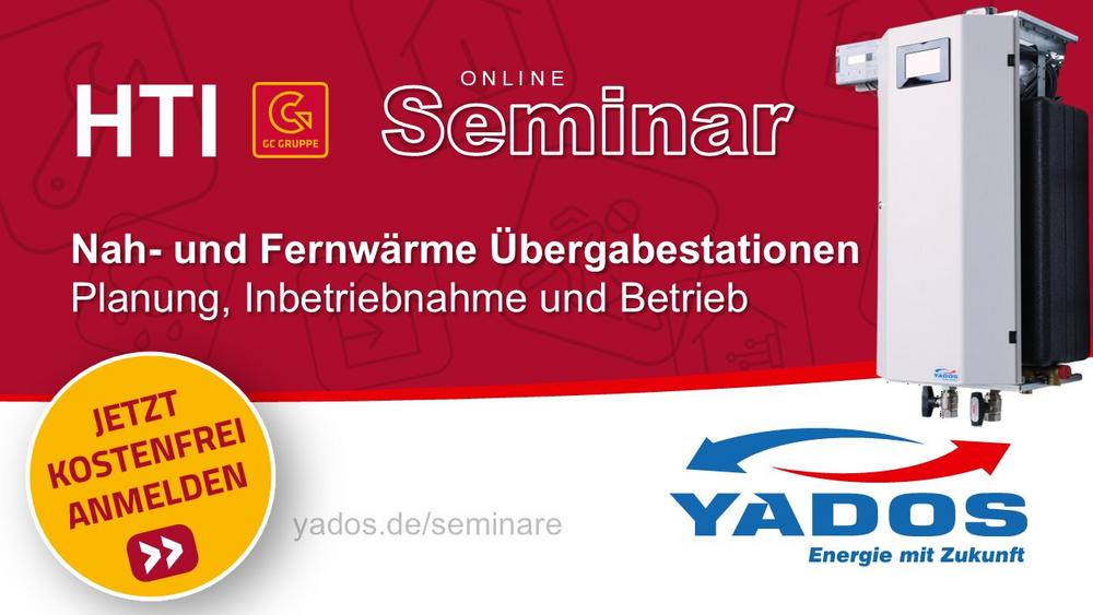 Online-Seminar | Nah- und Fernwärme-Übergabestationen – Planung, Inbetriebnahme und Betrieb (Webinar | Online)