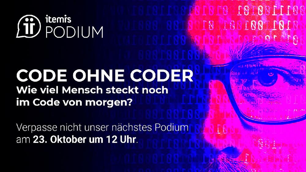 itemis PODIUM: Code ohne Coder (Sonstiges | Online)