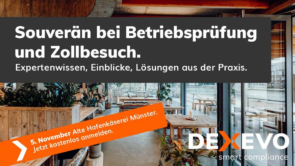 DEXEVO Nachunternehmermanagement Lounge Münster (Networking | Münster)