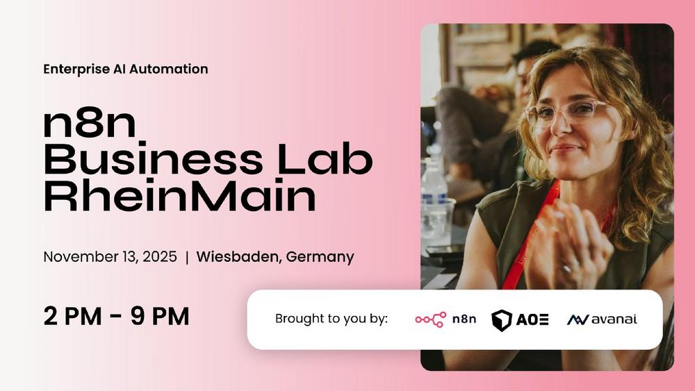 n8n Business Lab RheinMain (Workshop | Wiesbaden)