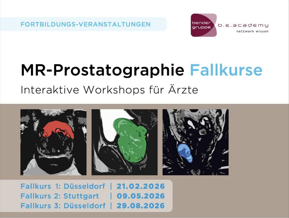 MR-Prostatographie – Fallkurs 1 (Workshop | Düsseldorf)