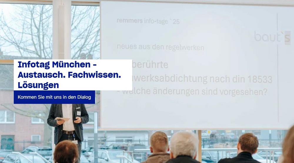 Infotag München – Austausch. Fachwissen. Lösungen (Seminar | München)