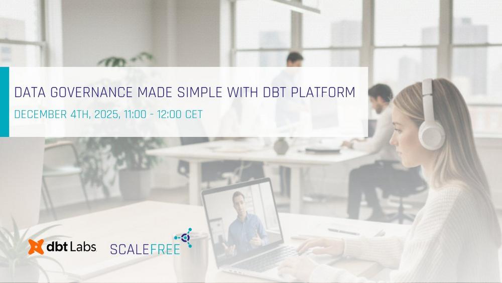 Data Governance Made Simple with dbt Platform – Live Webinar (Webinar | Online)