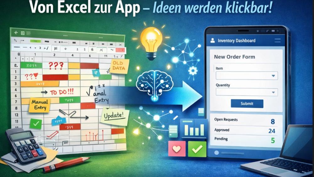 itemis Vibe Coding Dojo: Mit uns von Excel zur App (Workshop | Dortmund)